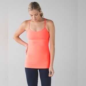 Lululemon Power Y Tank in Very Light Flare